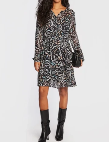 Rochie scurta Comma, mix culori