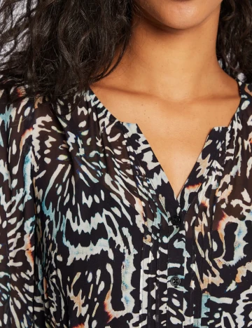 Rochie scurta Comma, mix culori