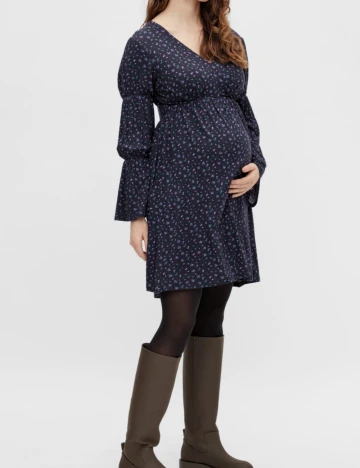 Rochie scurta Mamalicious, bleumarin