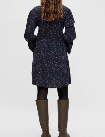 Rochie scurta Mamalicious, bleumarin