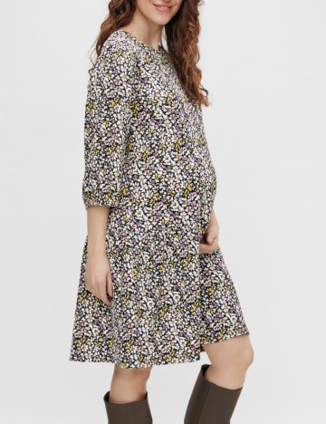 Rochie scurta Mamalicious, floral