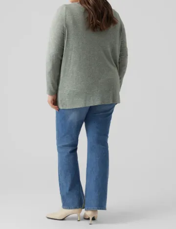 Cardigan Vero Moda Curve, verde