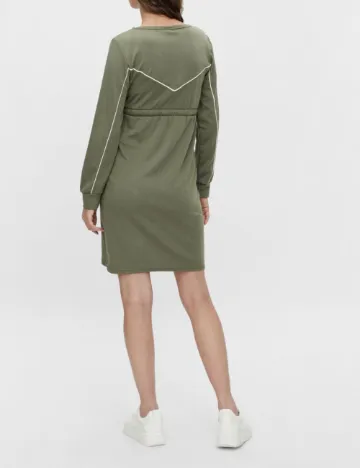 Rochie scurta Mamalicious, verde Verde