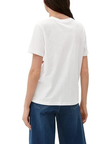Tricou s.Oliver, alb