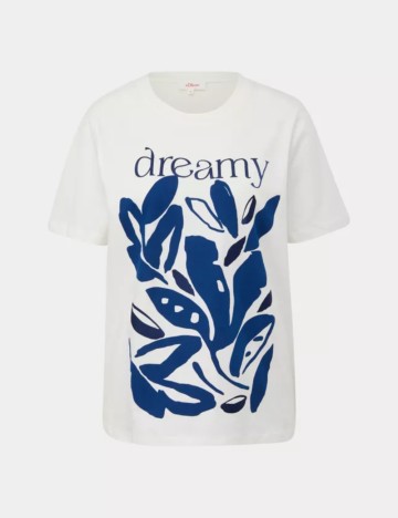 Tricou s.Oliver, alb