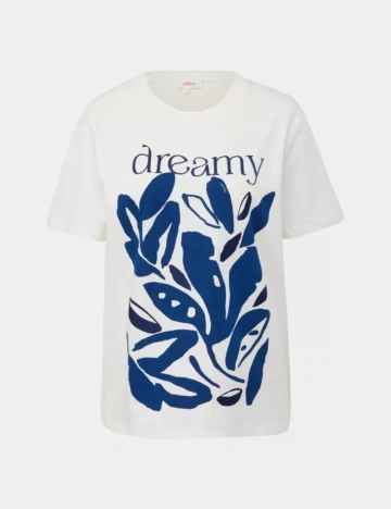 Tricou s.Oliver, alb