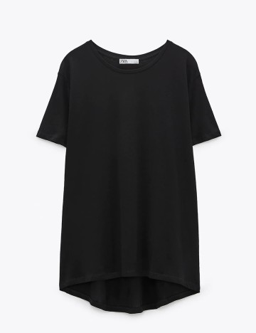 Tricou Zara, negru, S