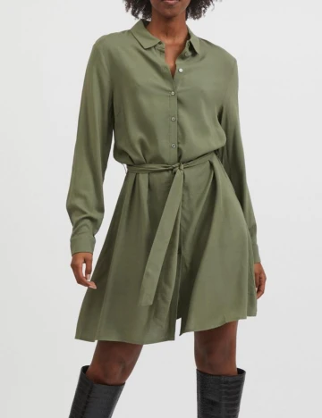 Rochie scurta Vila, verde