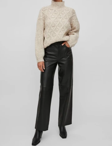 Pantaloni Vila, negru