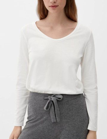
						Bluza s.Oliver, alb