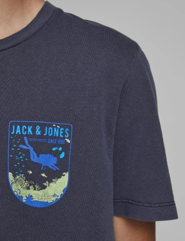 Tricou Jack&Jones, bleumarin