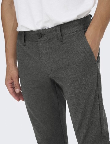 Pantaloni Only, gri