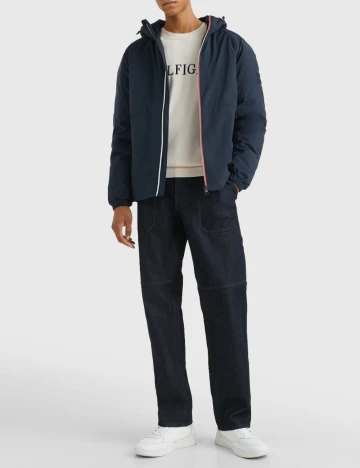 Geaca Tommy Hilfiger, bleumarin