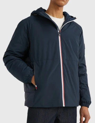 Geaca Tommy Hilfiger, bleumarin