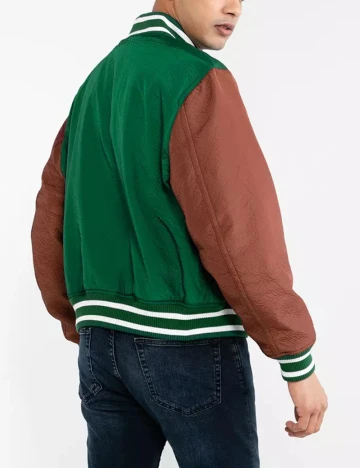 Geaca Tommy Hilfiger, verde