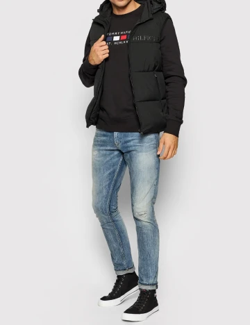 Vesta Tommy Hilfiger, negru