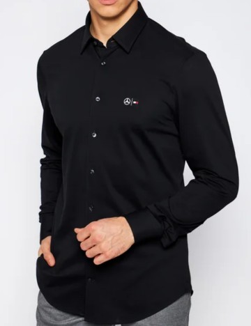Camasa Tommy Hilfiger, negru