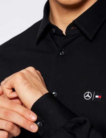 Camasa Tommy Hilfiger, negru