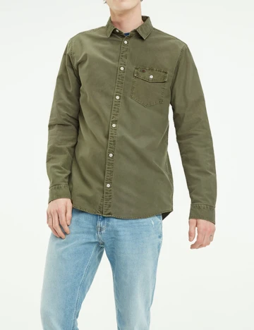 Camasa Tommy Hilfiger, verde