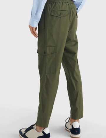 Pantaloni Tommy Hilfiger, verde