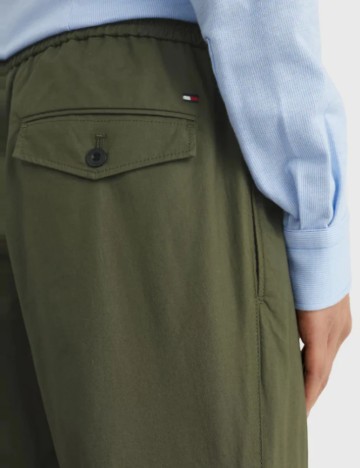 Pantaloni Tommy Hilfiger, verde