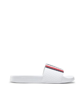 Slapi Tommy Hilfiger, alb