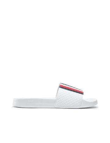 Slapi Tommy Hilfiger, alb