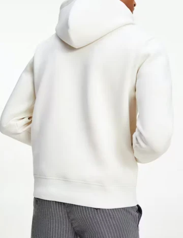 Hanorac Tommy Hilfiger, ecru Alb