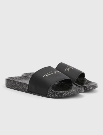 Slapi Tommy Hilfiger, negru