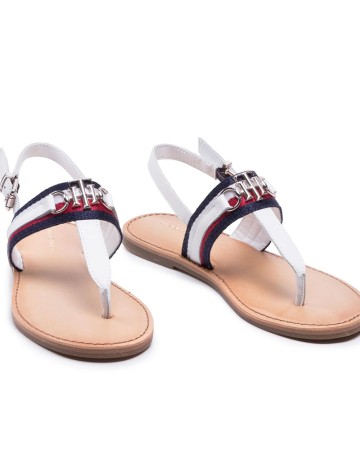Sandale Tommy Hilfiger, alb