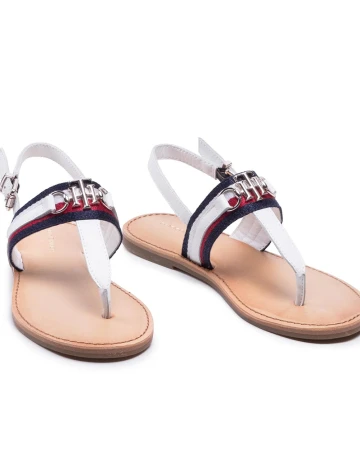 Sandale Tommy Hilfiger, alb