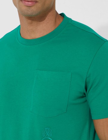 Tricou Tommy Hilfiger, verde