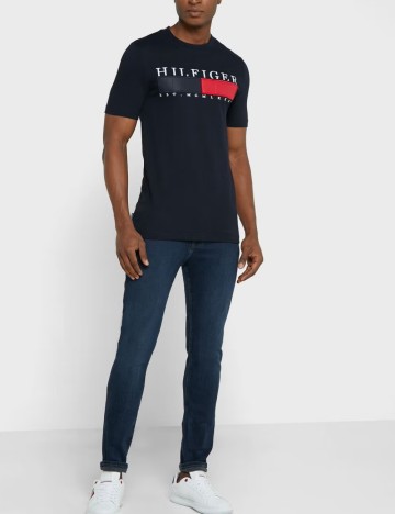 Tricou Tommy Hilfiger, albastru