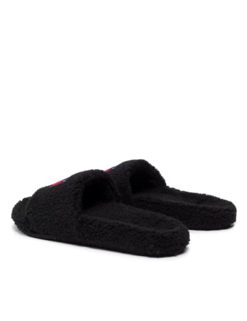 Papuci de Casa Tommy Jeans, negru