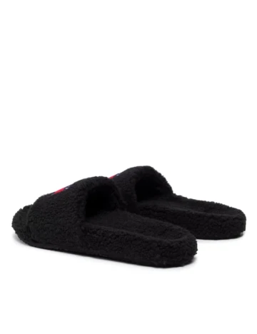 Papuci de Casa Tommy Jeans, negru