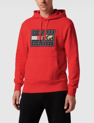 Hanorac Tommy Hilfiger, rosu