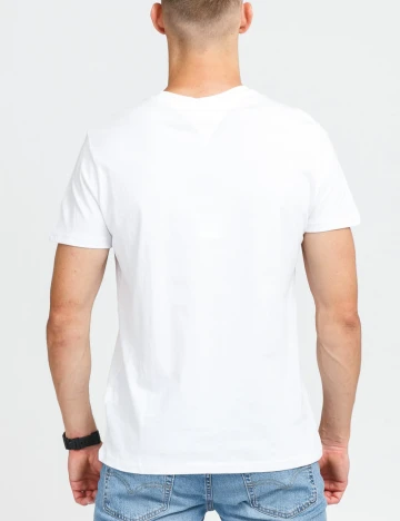 Tricou Tommy Jeans, alb