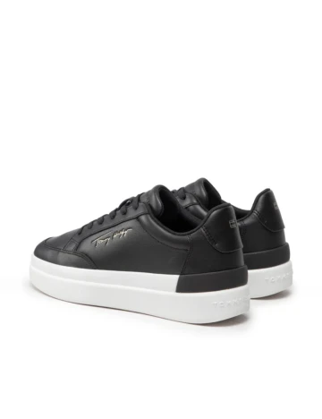 Adidasi Tommy Hilfiger, negru