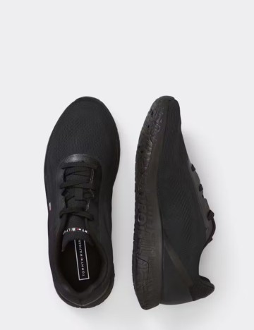 Adidasi Tommy Hilfiger, negru