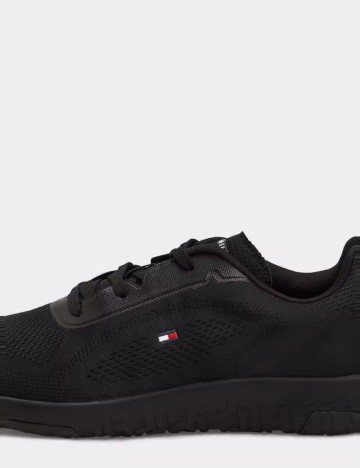 Adidasi Tommy Hilfiger, negru