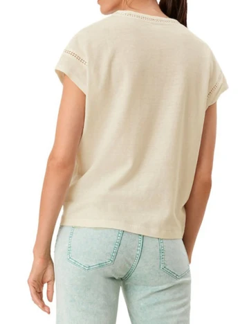 Tricou s.Oliver, crem