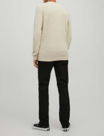 Pulover Jack&Jones, crem