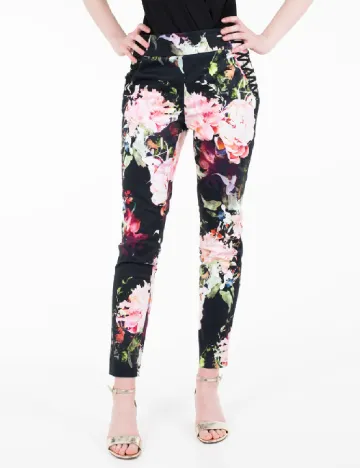 Pantaloni Marciano Guess, floral Floral print