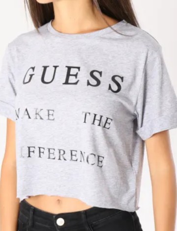 
						Tricou Guess, gri