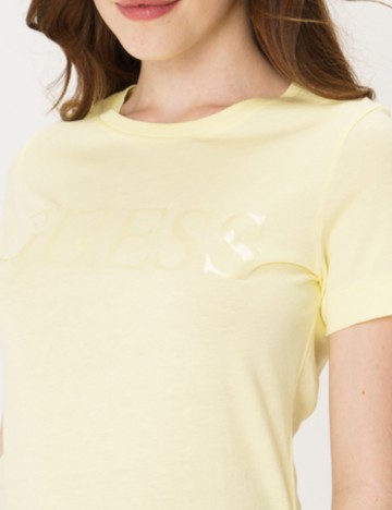 Tricou Guess, galben