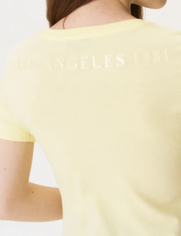 Tricou Guess, galben
