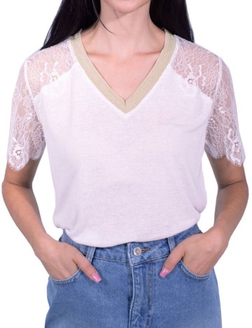 
						Tricou Guess, alb