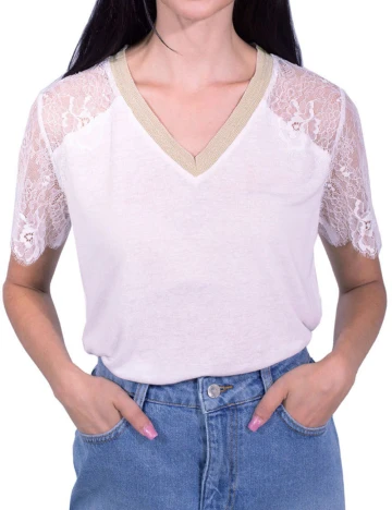 Tricou Guess, alb