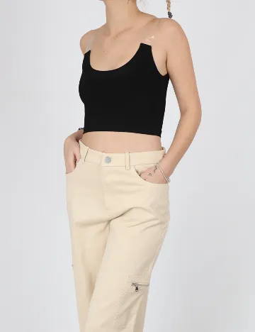 Top Marciano Guess, negru