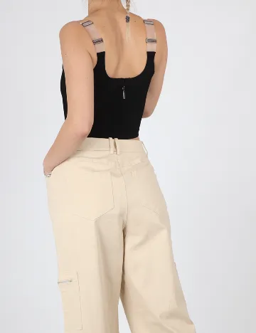 Top Marciano Guess, negru